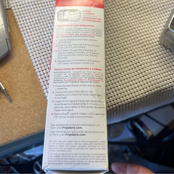 2PCS Frigidaire ULTRAWF Pure Source Ultra Water Filter Replacement Refrigerator - Picture 2 of 8